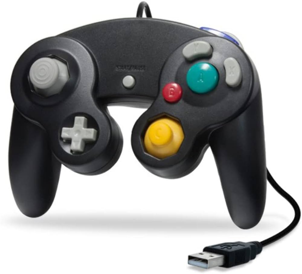 GameCube/Wii Controller - Black - Cirka (Y2)